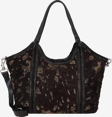 Campomaggi Shoulder Bag in Black: front