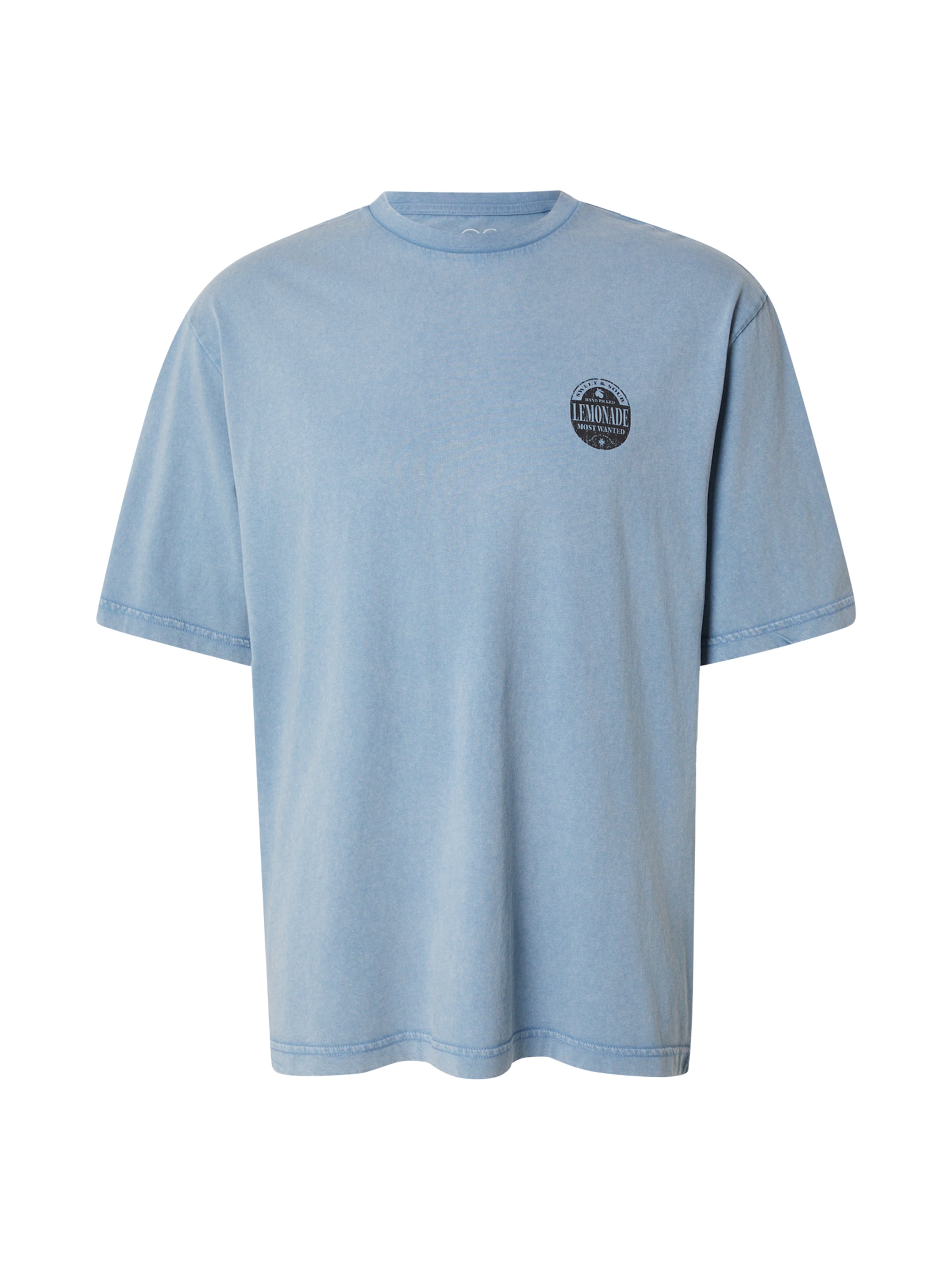 QS Shirt in Blauw: voorkant