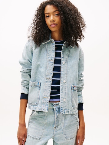 Tommy Jeans Tussenjas in Blauw