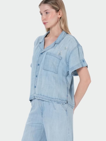 M.O.D MIRACLE OF DENIM - Blusa en azul