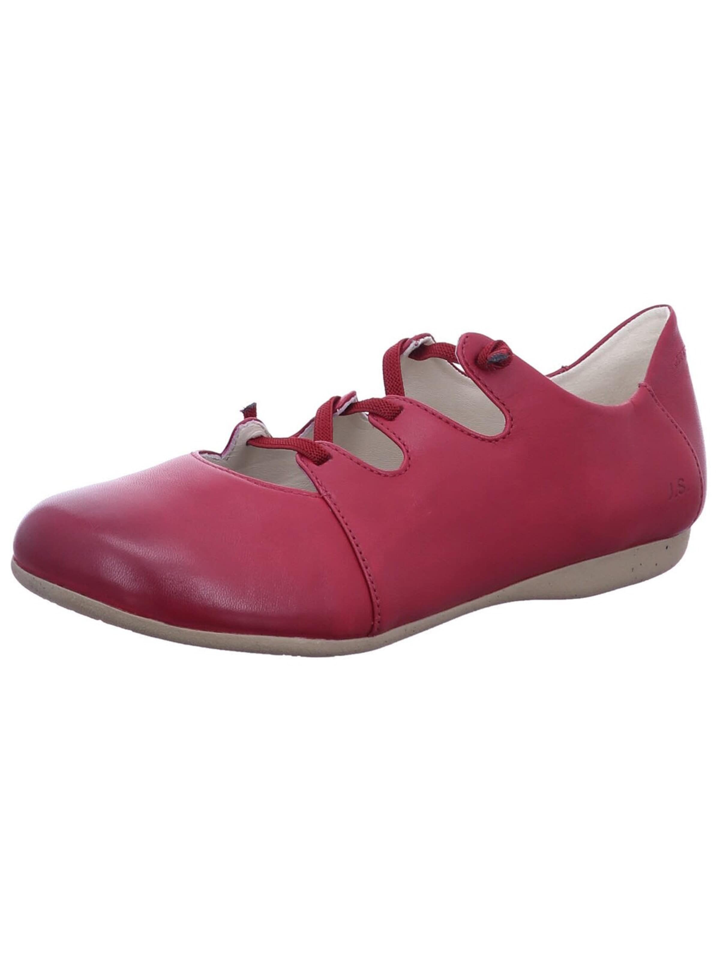 JOSEF SEIBEL - Zapatillas 'Slipper Damen 87204971 490 Echtleder in rot' en rojo: frente