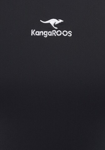 KangaROOS Bustier Badeanzug, Kangaroos in Schwarz