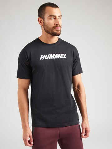 Hummel Funktionsshirt  'ELEMENTAL' in Schwarz: Vorderseite