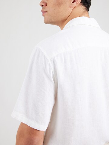 Abercrombie & Fitch Comfort fit Overhemd in Wit