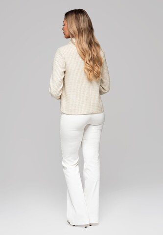 Blazer Ombre en blanc