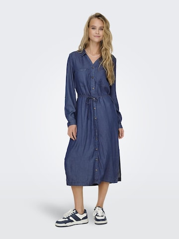 Robe 'ONLCharis' ONLY en bleu : devant
