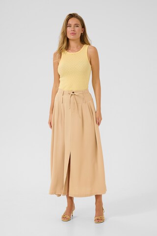 Kaffe Nederdel 'Illis' i beige