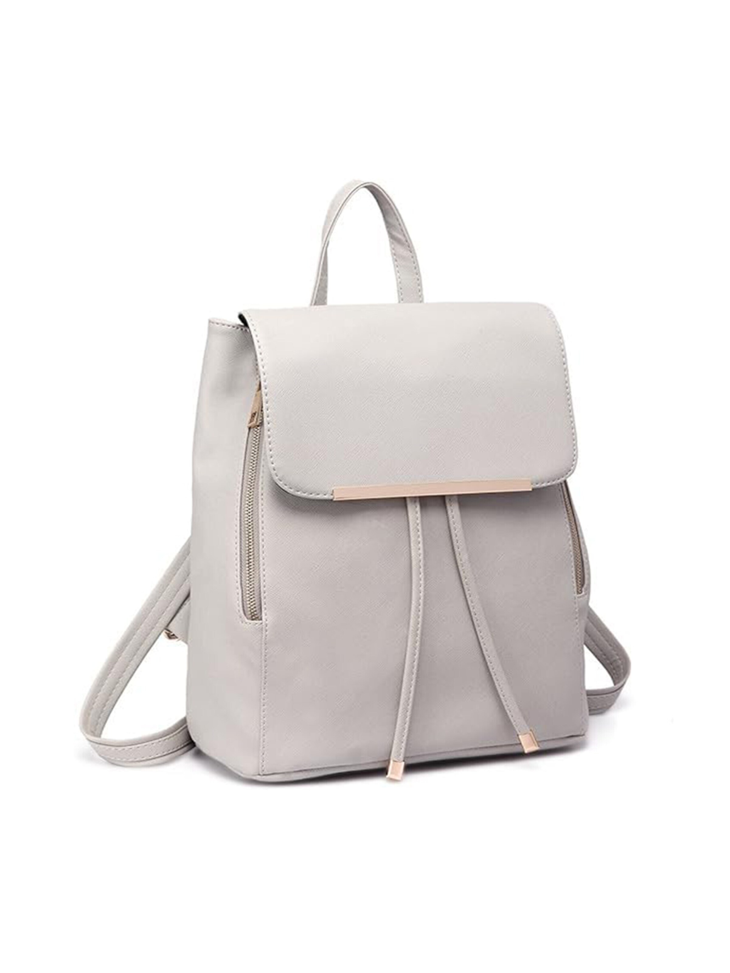 Miss Lulu Backpack in Grey: front