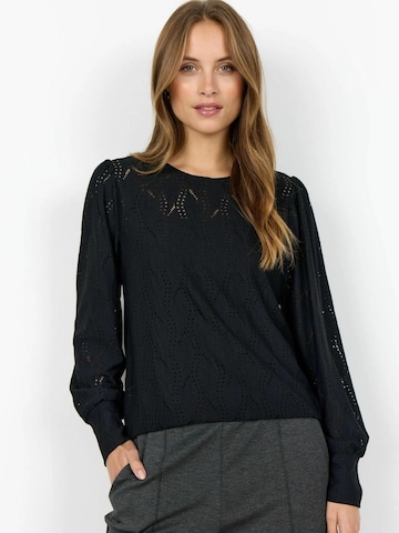 Maglietta ' ATHARI ' di Soyaconcept in nero: frontale