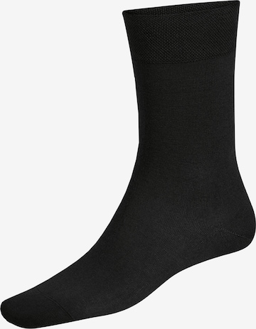 Hudson Socken 'Relax Exquisit' in Schwarz: Vorderseite