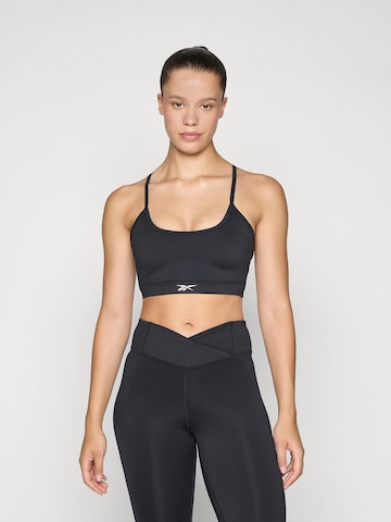 Bustino Reggiseno sportivo 'KENDAL' di Reebok in nero: frontale