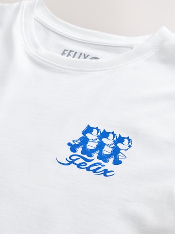 Next Bluser & t-shirts 'Felix The Cat' i hvid