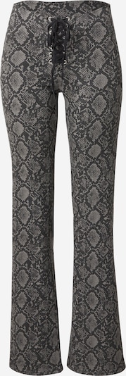 Monki Housut värissä harmaa / musta, Tuotenäkymä