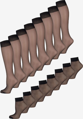 Nur Die - Calcetines ' Strümpfe & Söckchen 20 DEN ' en negro: frente