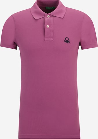 T-Shirt UNITED COLORS OF BENETTON en violet : devant