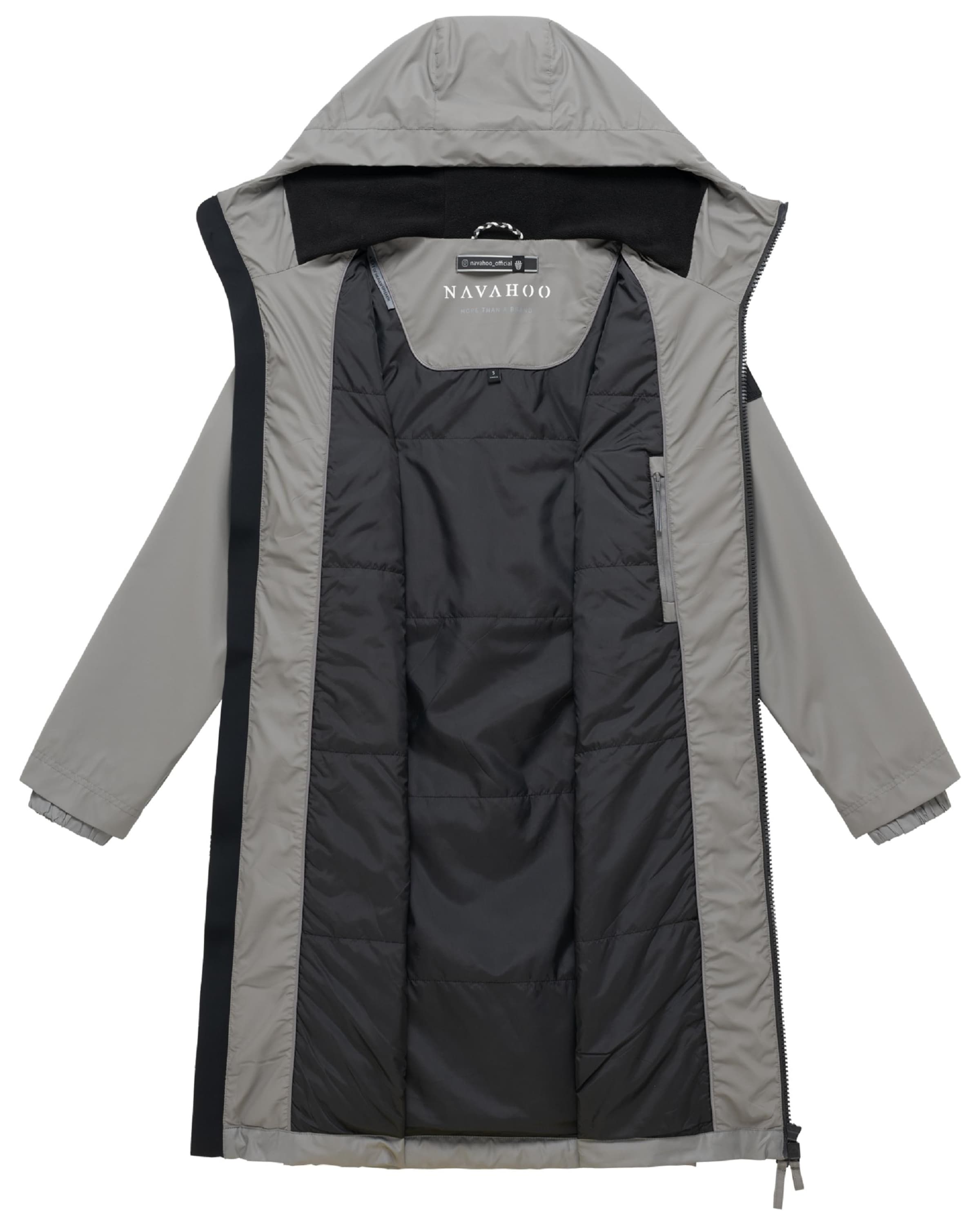 Manteau mi-saison 'Edelumhang 14' NAVAHOO en gris