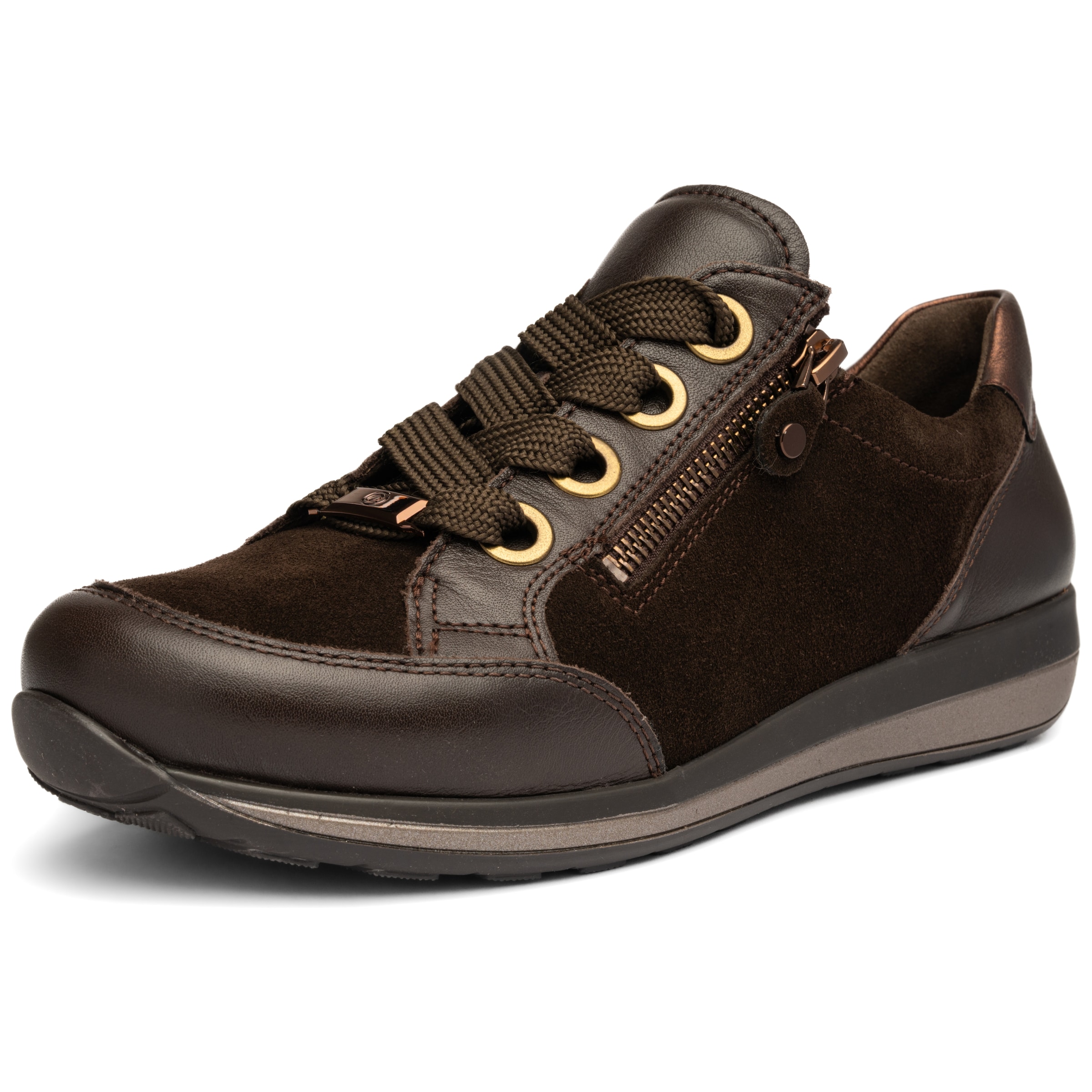 ARA Sneakers in Brown: front