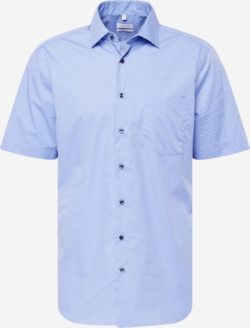 SEIDENSTICKER - Regular Fit Camisa em azul: frente