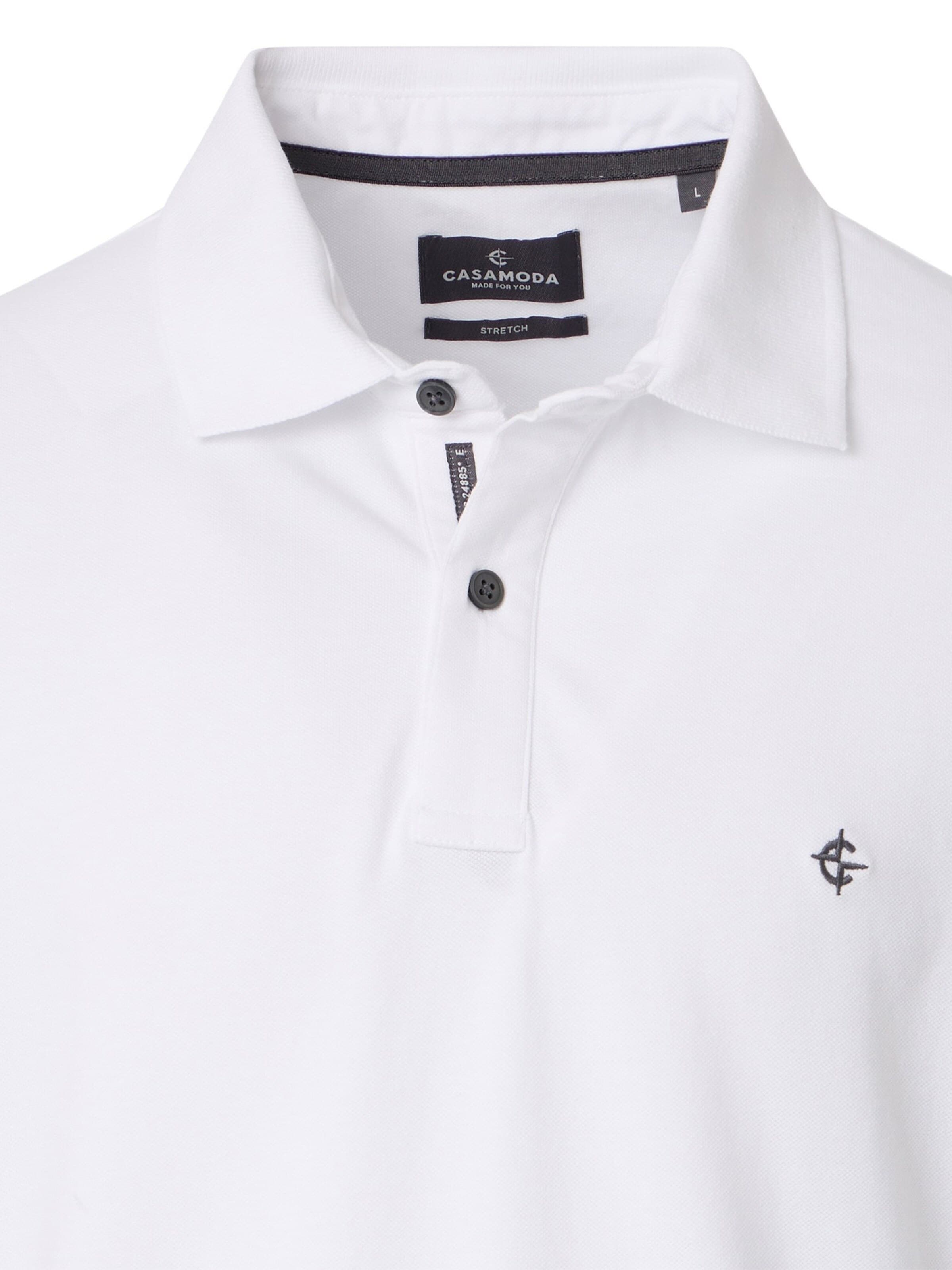 CASAMODA Shirt 'Basic' in White