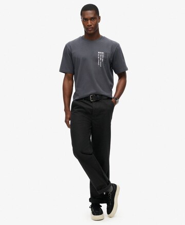 T-Shirt Superdry en gris