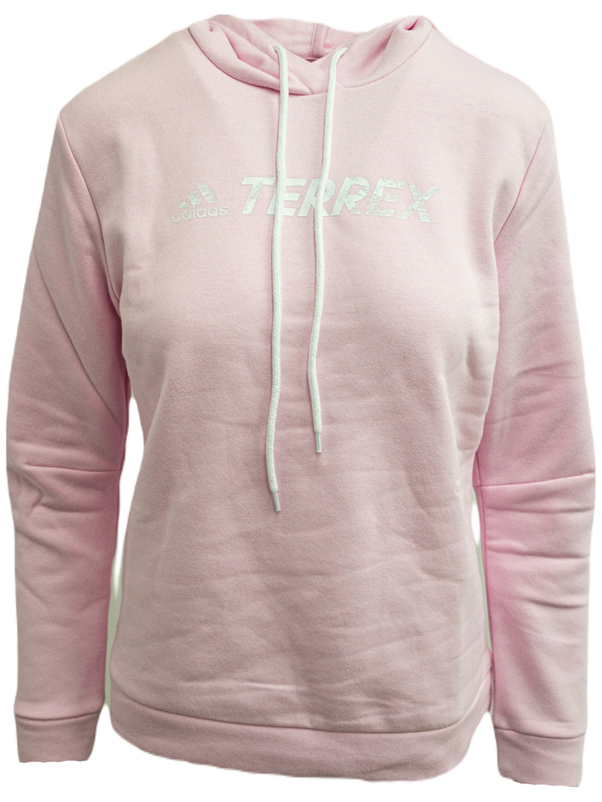 ADIDAS Sweatjacke 'adidas Terrex Graphic Logo'‌‌‌‌ in Pink: Vorderseite