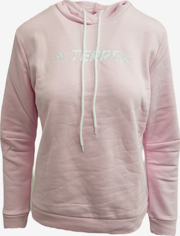 ADIDAS ORIGINALS - Sudadera con cremallera 'adidas Terrex Graphic Logo' en rosa: frente