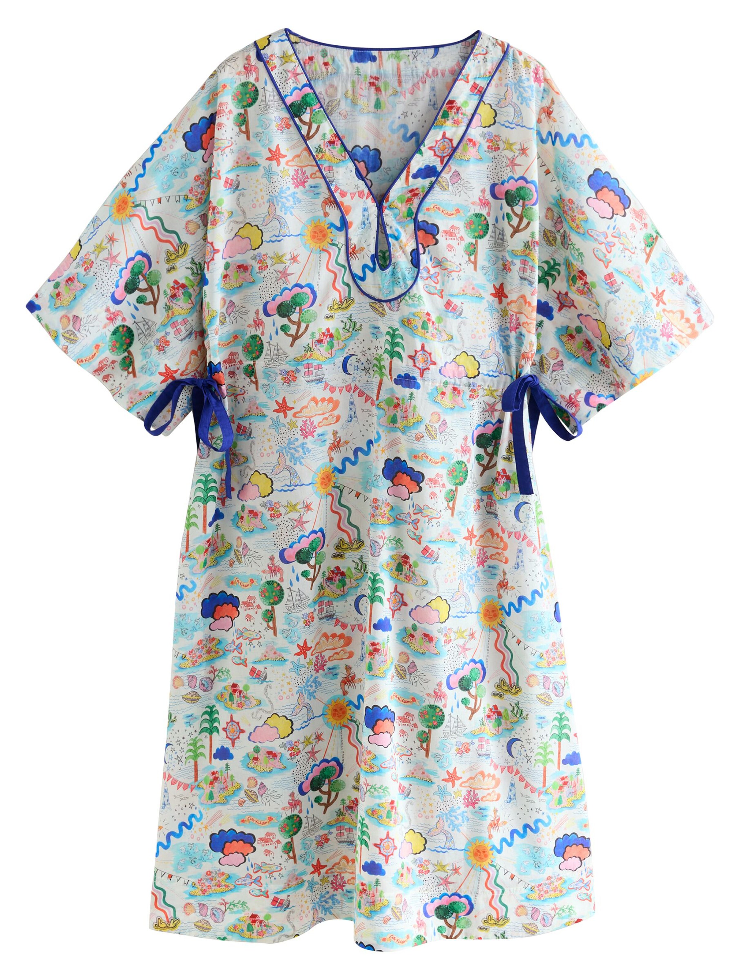 Cath Kidston Strandjurk in Gemengde kleuren: voorkant