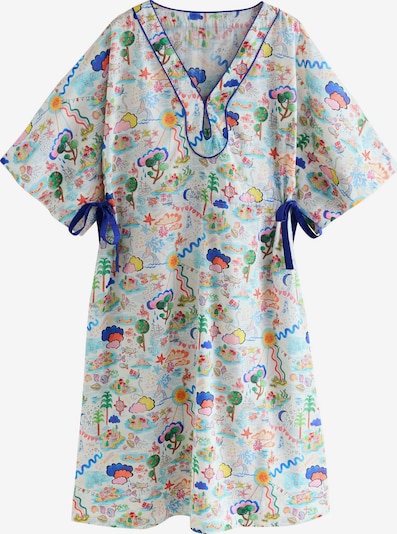 Cath Kidston Strandkleid in 36-38 in kobaltblau / pastellblau / grasgrün / weiß, Produktansicht