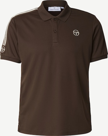 Maglietta 'Cesena' di Sergio Tacchini in marrone: frontale