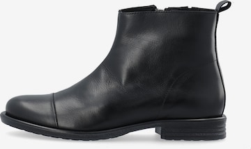 Bottines 'BIADANELLE' Bianco en noir : devant