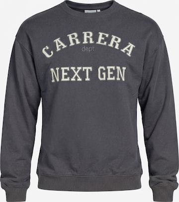 Carrera Jeans Sweatshirt 'Replica Boxy' in Grau: Vorderseite