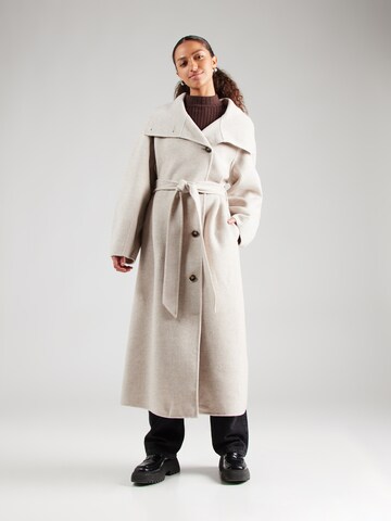 & Other Stories Between-Seasons Coat in Beige: front