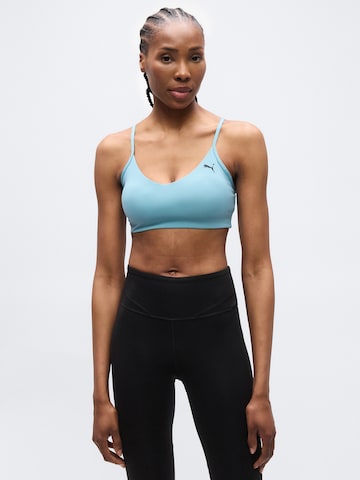 PUMA Bustier Sport-BH 'MOVE' in Blau: Vorderseite