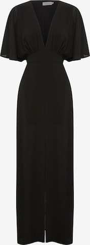 Tussah Dress 'CLAUDIA' in Black: front