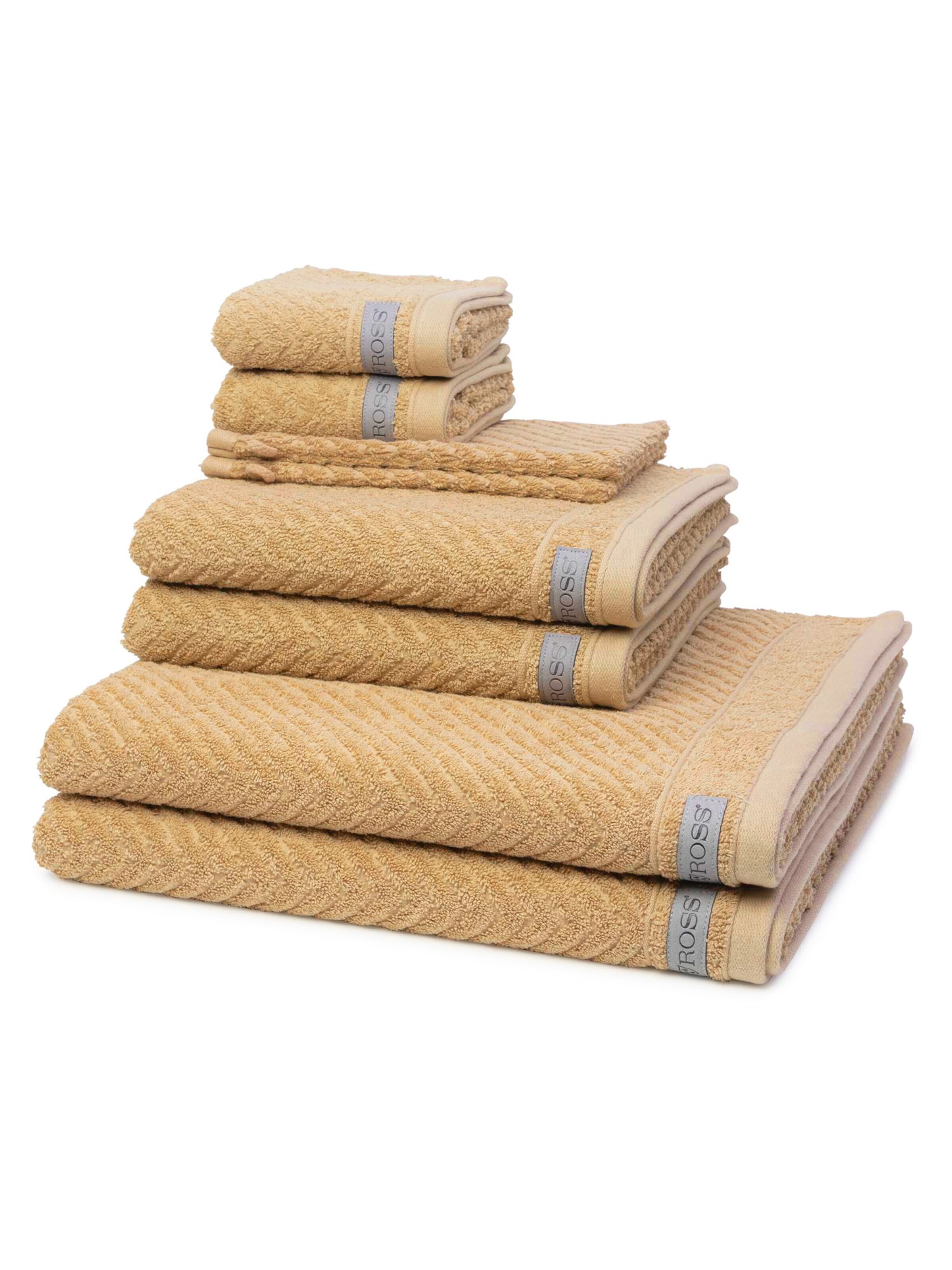 ROSS Towel 'Smart' in Brown: front
