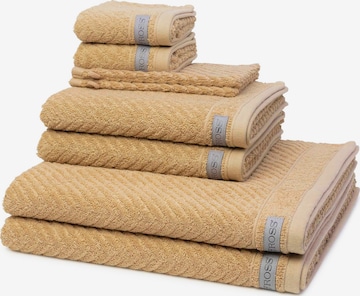 ROSS Towel 'Smart' in Brown: front