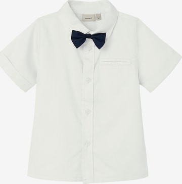 Coupe regular Chemise 'DEMOLLE' NAME IT en blanc : devant