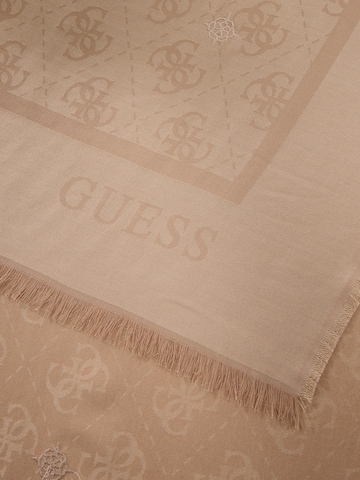 GUESS Šal | bež barva