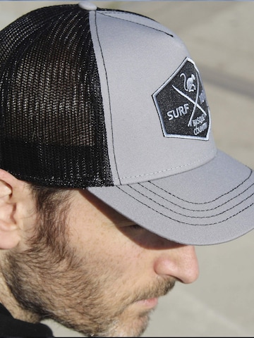 Cappello da baseball sportivo di Surf Monkey in grigio