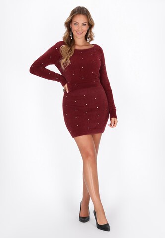 Pull-over faina en rouge