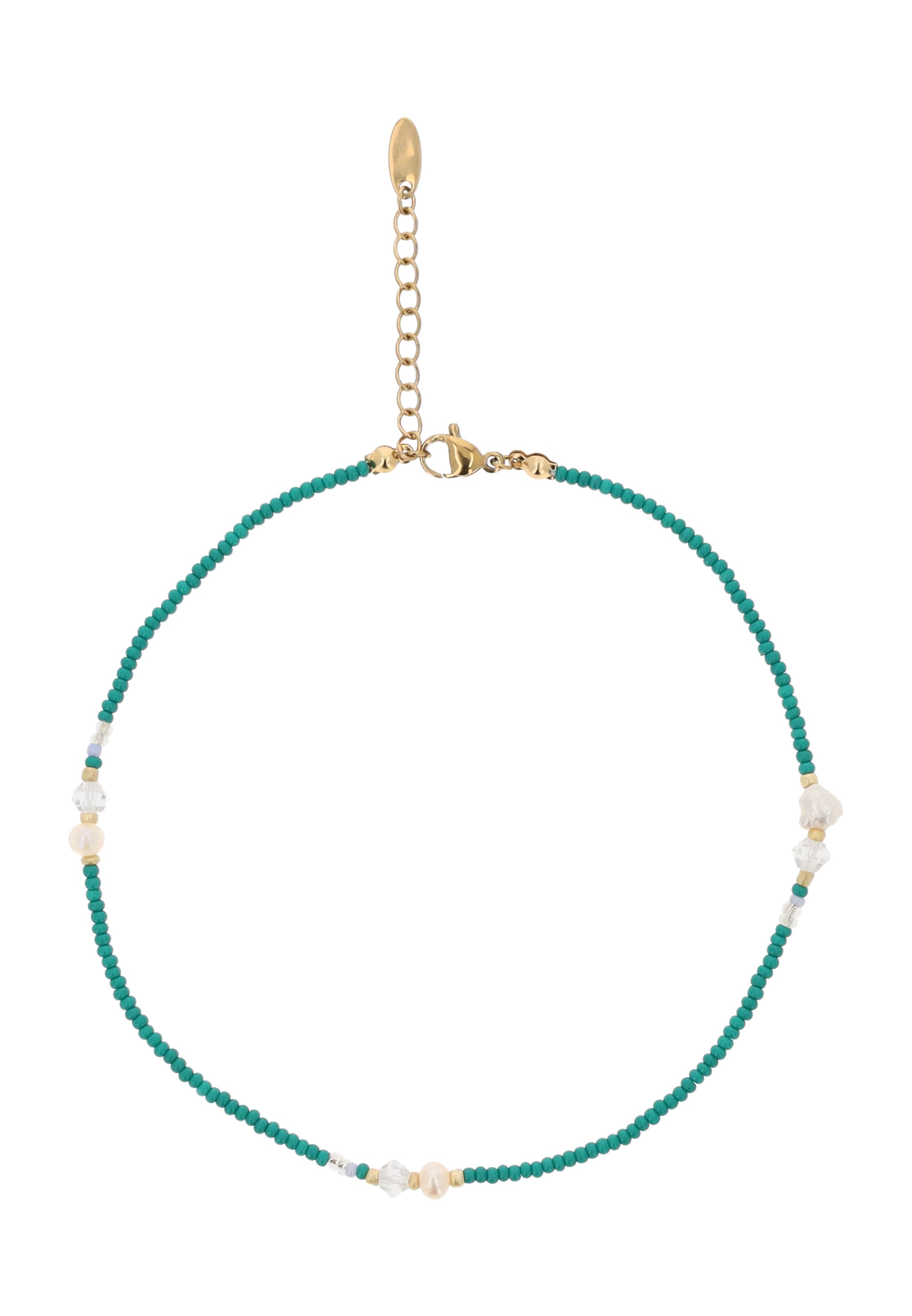 IZIA Armband in Blau: Vorderseite