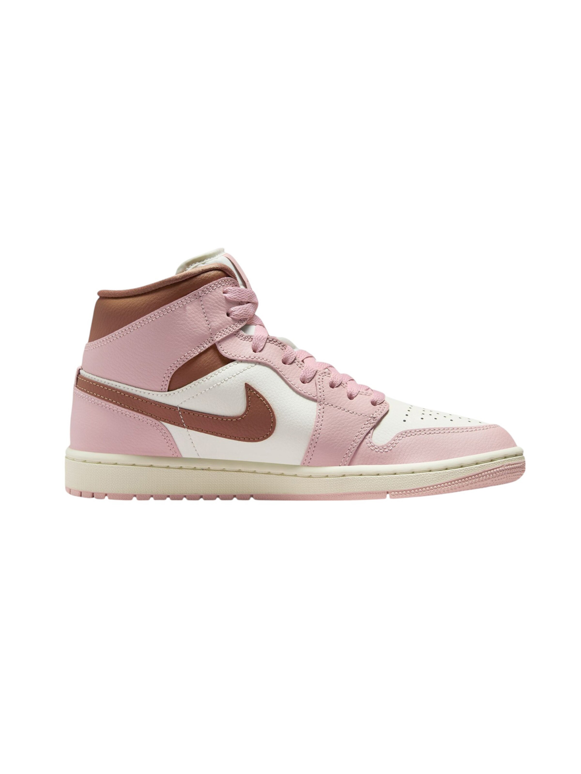 Sneaker alta di Jordan in rosa