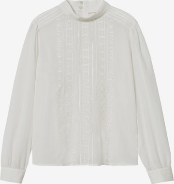 MANGO Blouse 'Cecile' in Beige: front