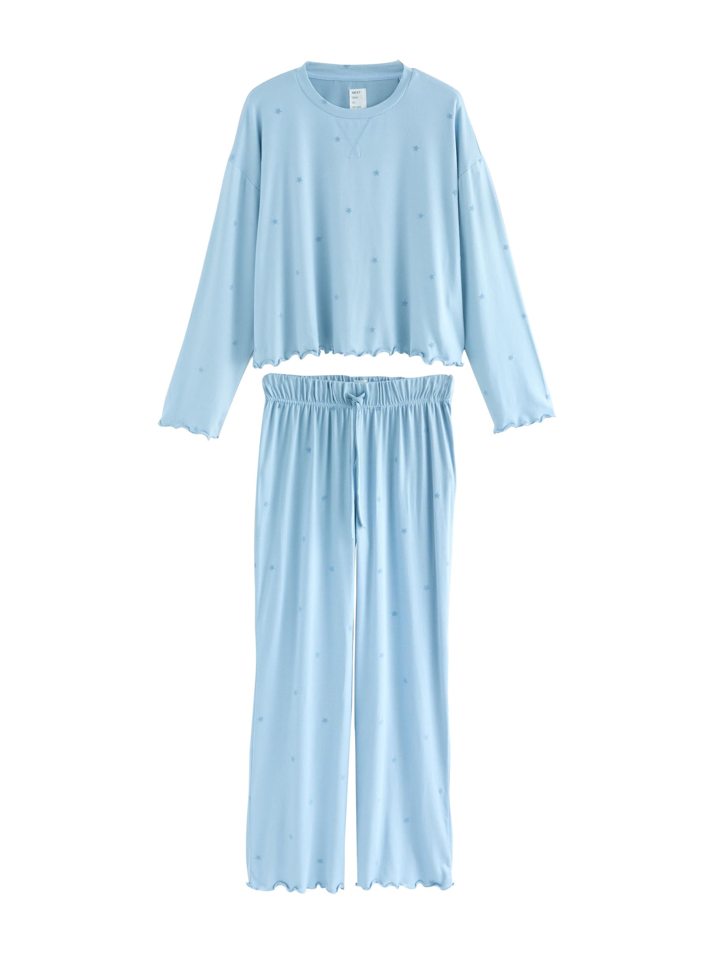 Next Pyžamo – modrá: přední strana