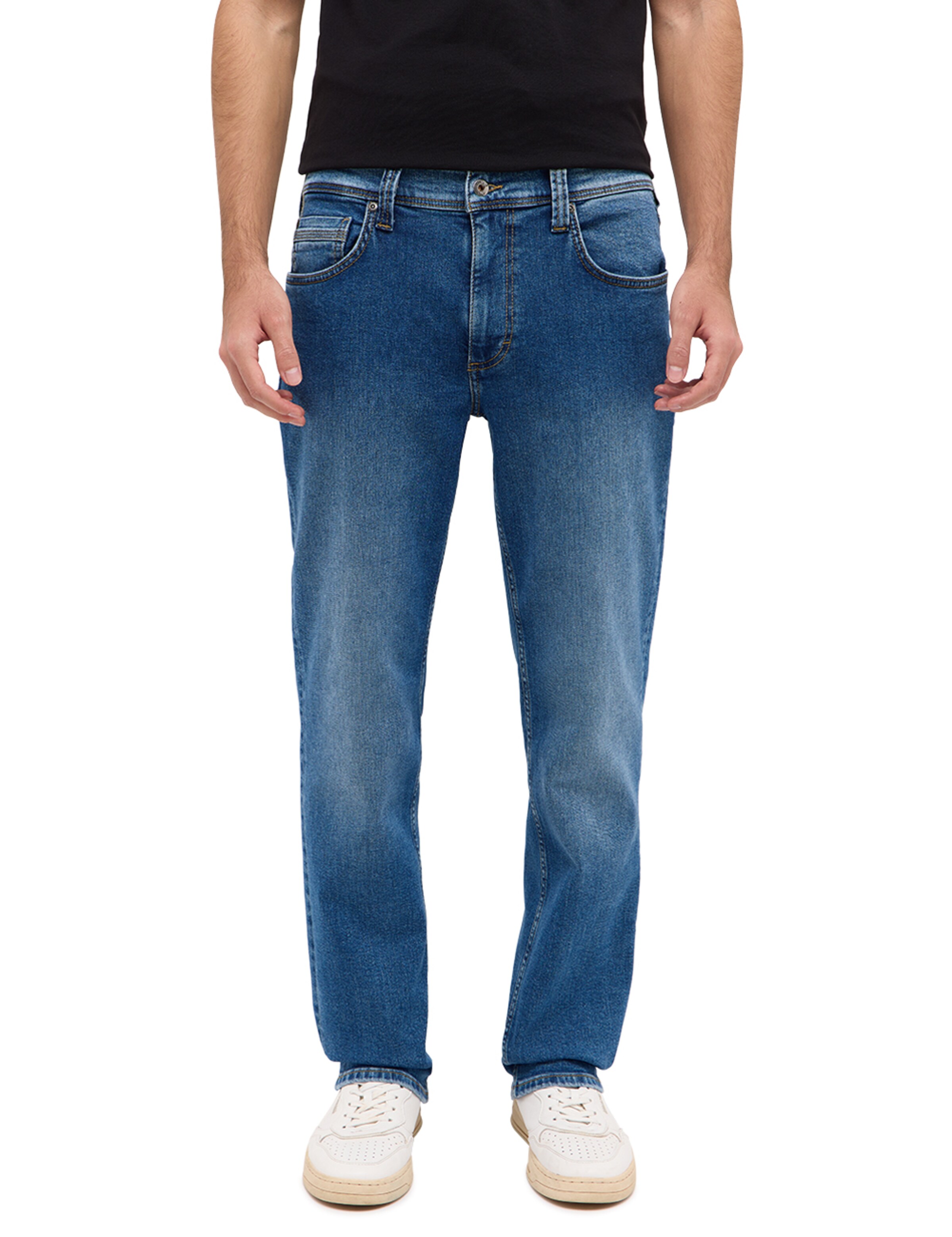 MUSTANG Regular Jeans in Blue: front