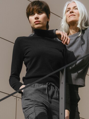 Living Crafts Pullover 'URANIA'‌‌‌‌‌‌‌‌‌ in Schwarz