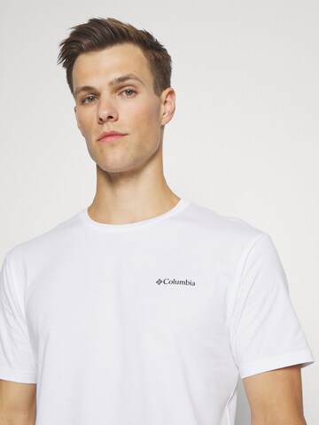 Maglia funzionale 'North Cascades' di COLUMBIA in bianco