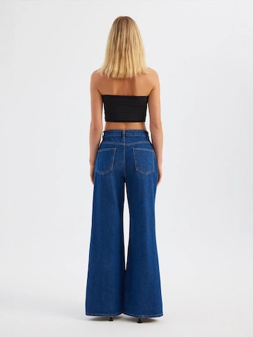 Wide leg Jeans di Hiccup in blu