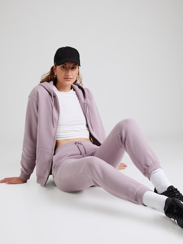 ROXY Sweatvest 'SURF STOKED' in Lila