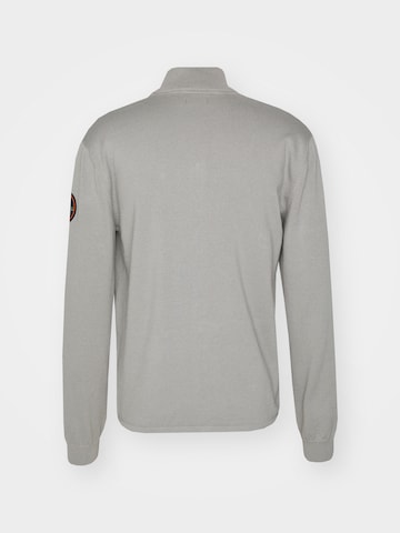 Geacă tricotată 'D-HURON' de la NAPAPIJRI pe gri: spate